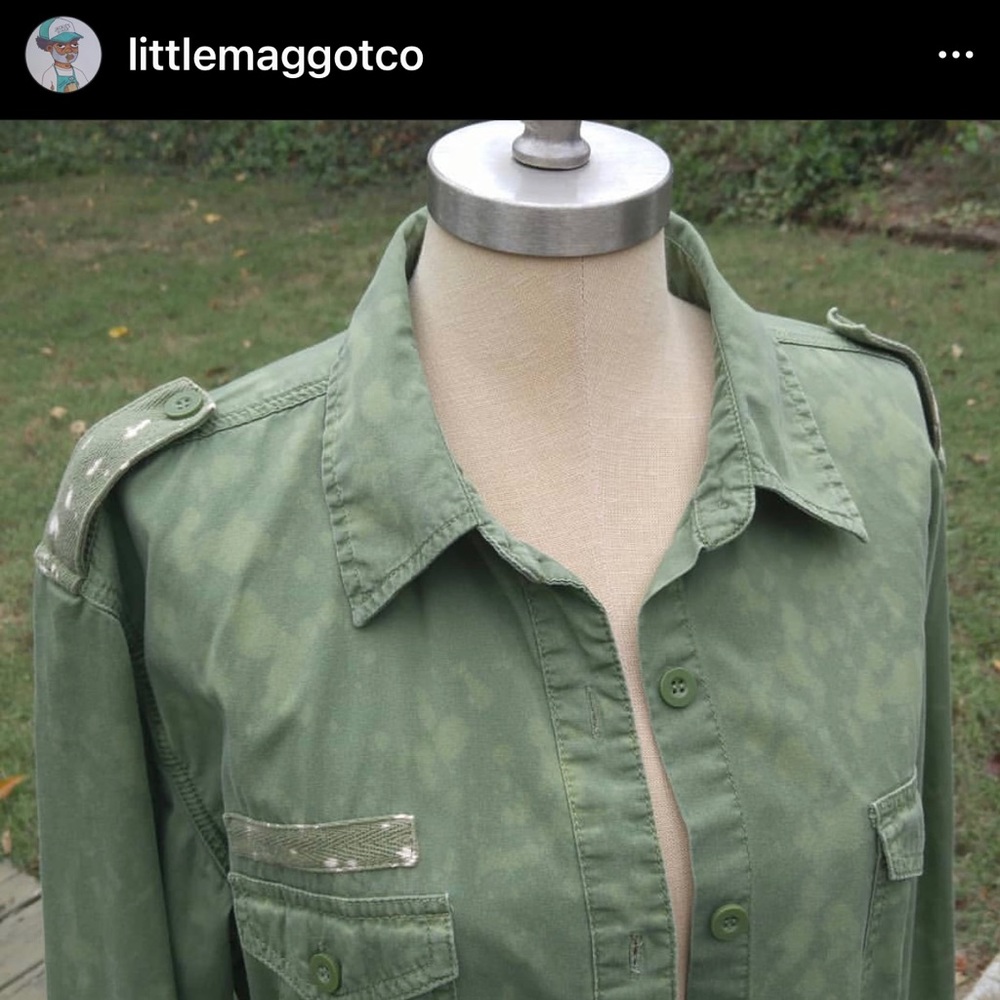 Little Maggot Co. Embellished Button-up Shirt - Picture 7 of 10